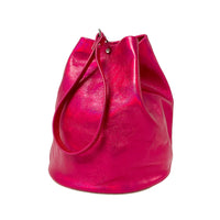 IRIDESCENT BUCKET BAG
