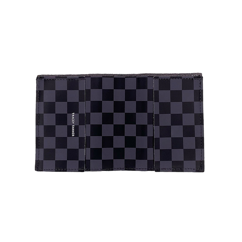GREY AND BLACK CHECK