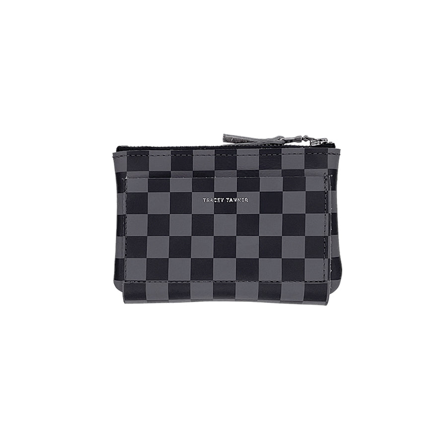 GREY AND BLACK CHECK