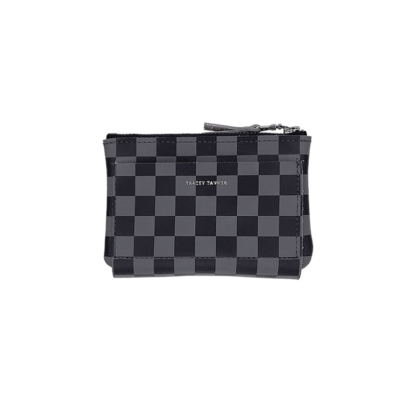 GREY AND BLACK CHECK