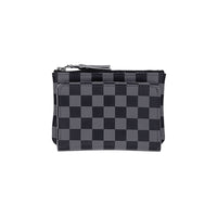GREY AND BLACK CHECK
