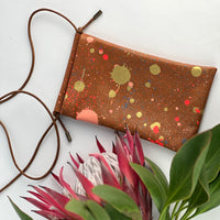 SPLATTER TIA CROSSBODY PHONE POUCH