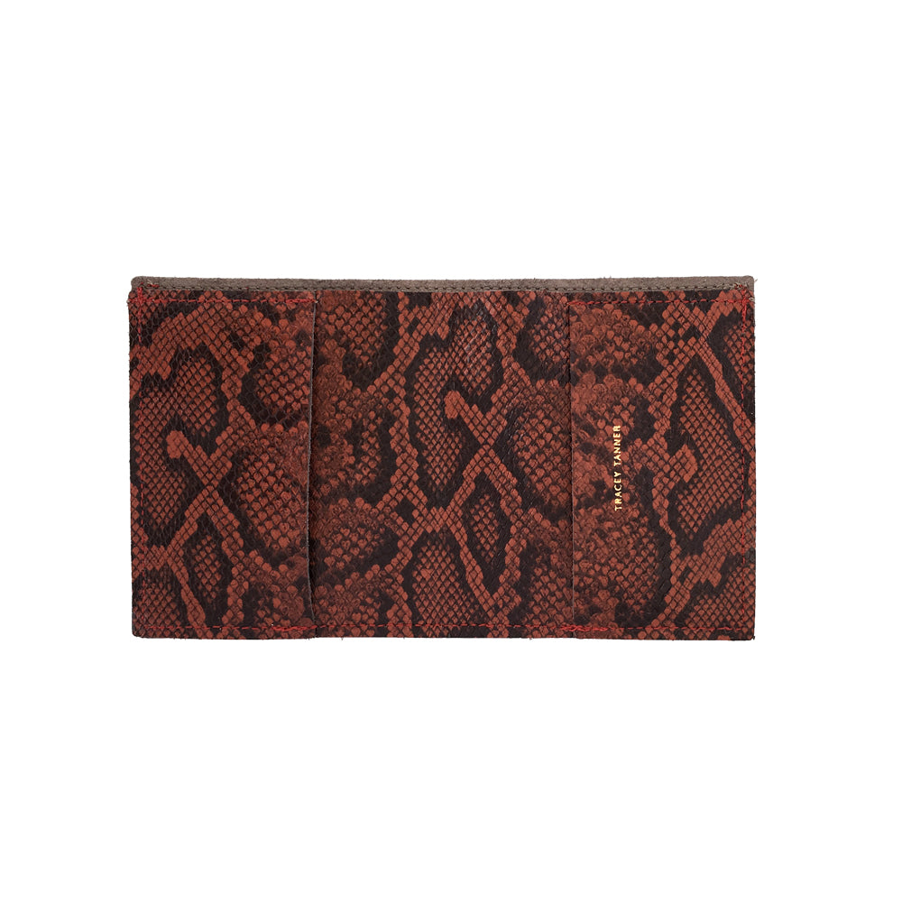 FAUX SNAKESKIN CHERRYWOOD