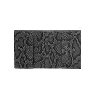 FAUX SNAKESKIN GREY