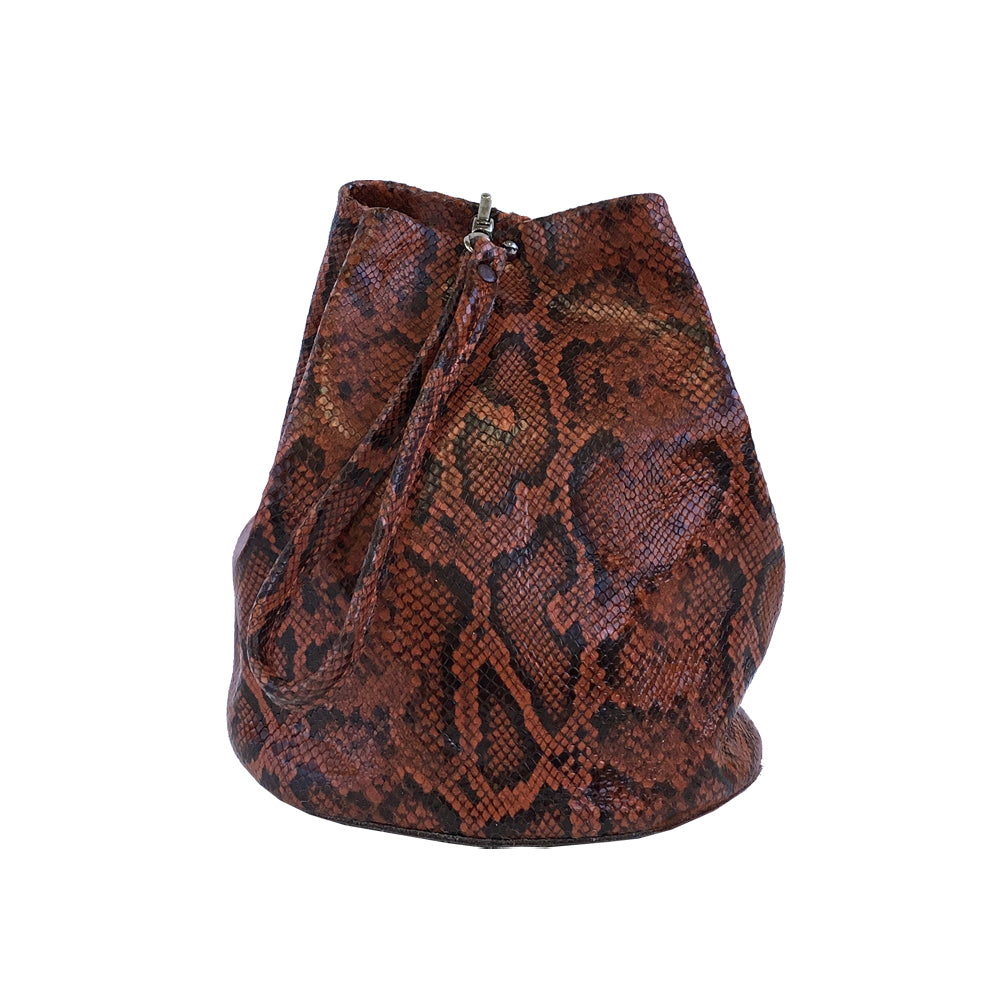 FAUX SNAKESKIN CHERRYWOOD