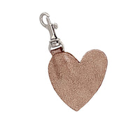 SPARKLE HEART KEYRING AND CLIP