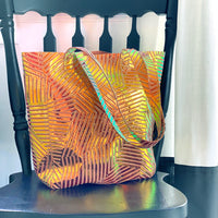 IRIDESCENT TALLULA TOTE