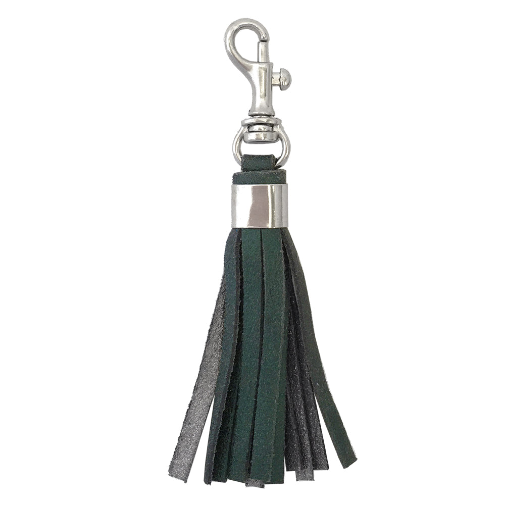 SPARKLE CLIP TASSEL KEYCHAIN