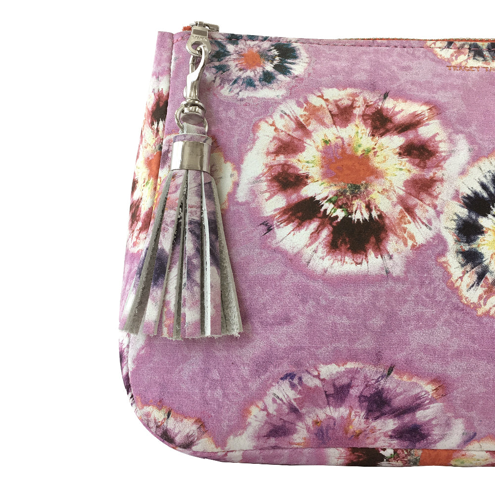 TIE DYE PINK SMALL SHOWN ON FATTY POUCH