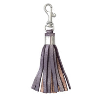 SPARKLE CLIP TASSEL KEYCHAIN