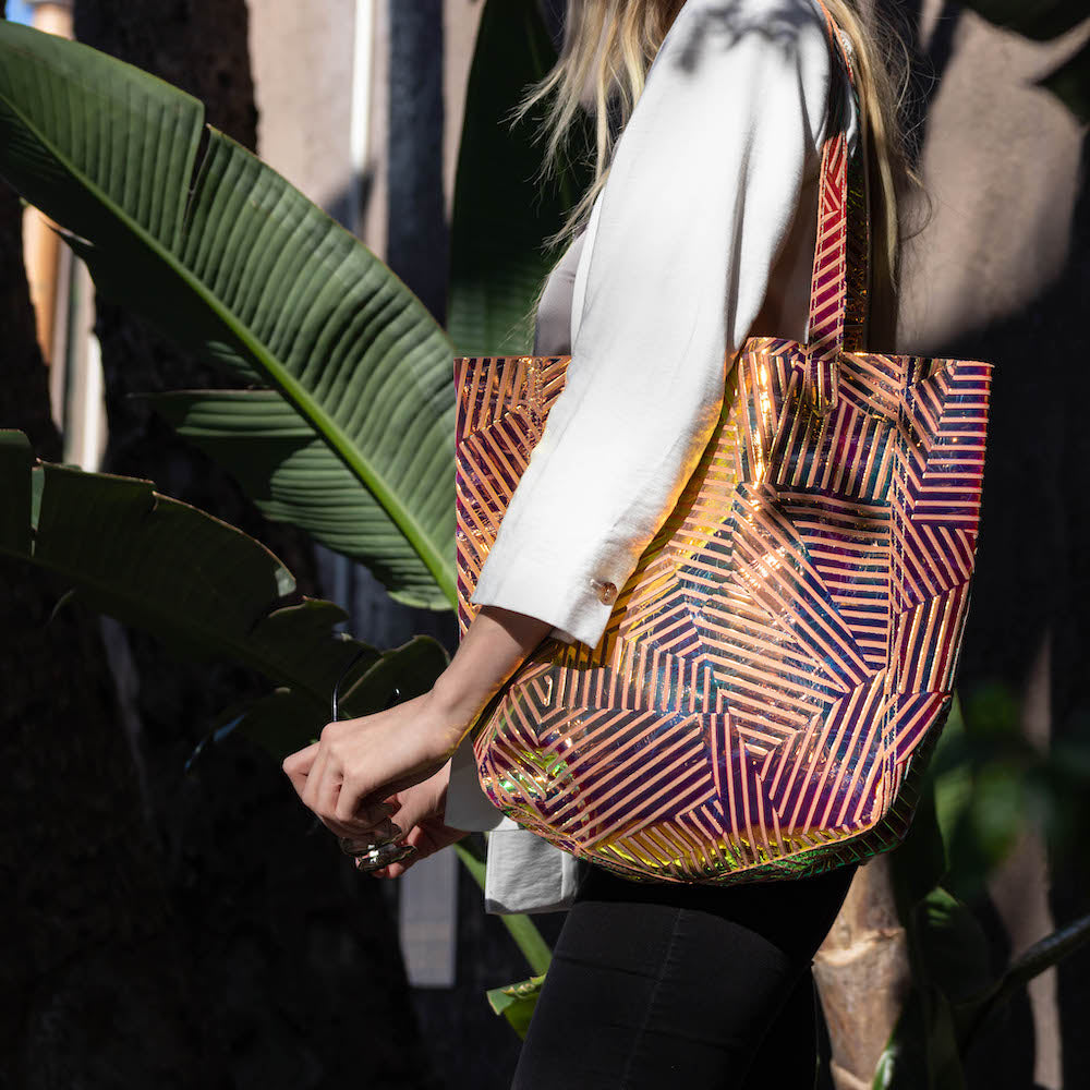 IRIDESCENT TALLULA TOTE