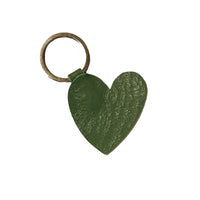RIPPLE AVOCADO HEART KEYRING