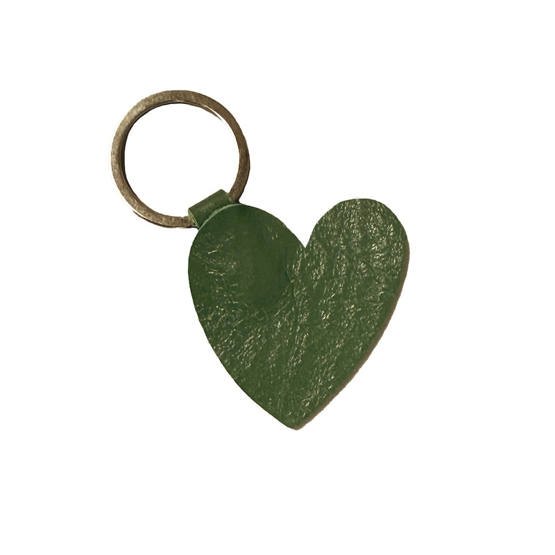 RIPPLE AVOCADO HEART KEYRING