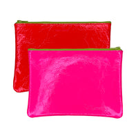 FLOURO PINK WITH FLUORO RED