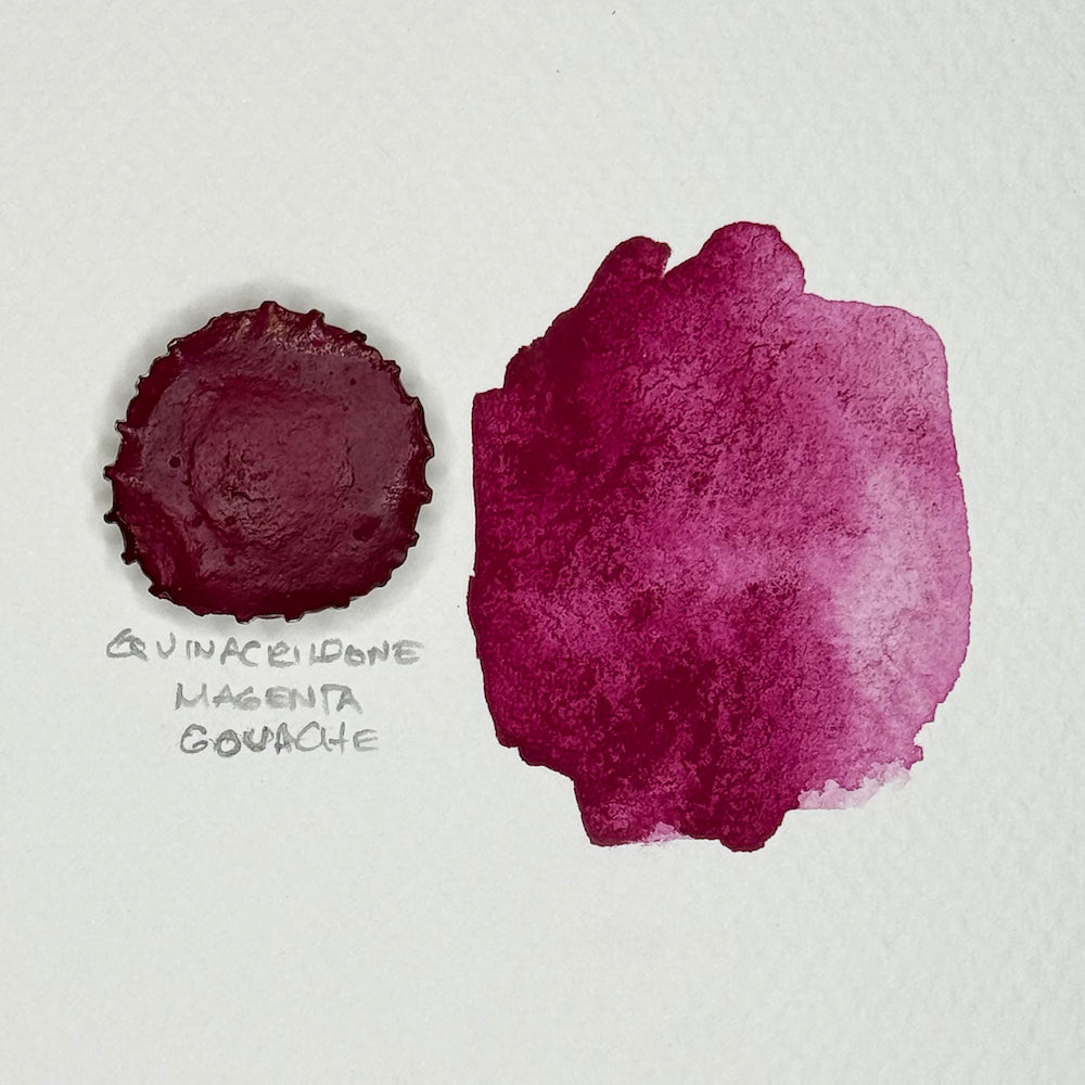 QUINACRIDONE MAGENTA GOUCHE