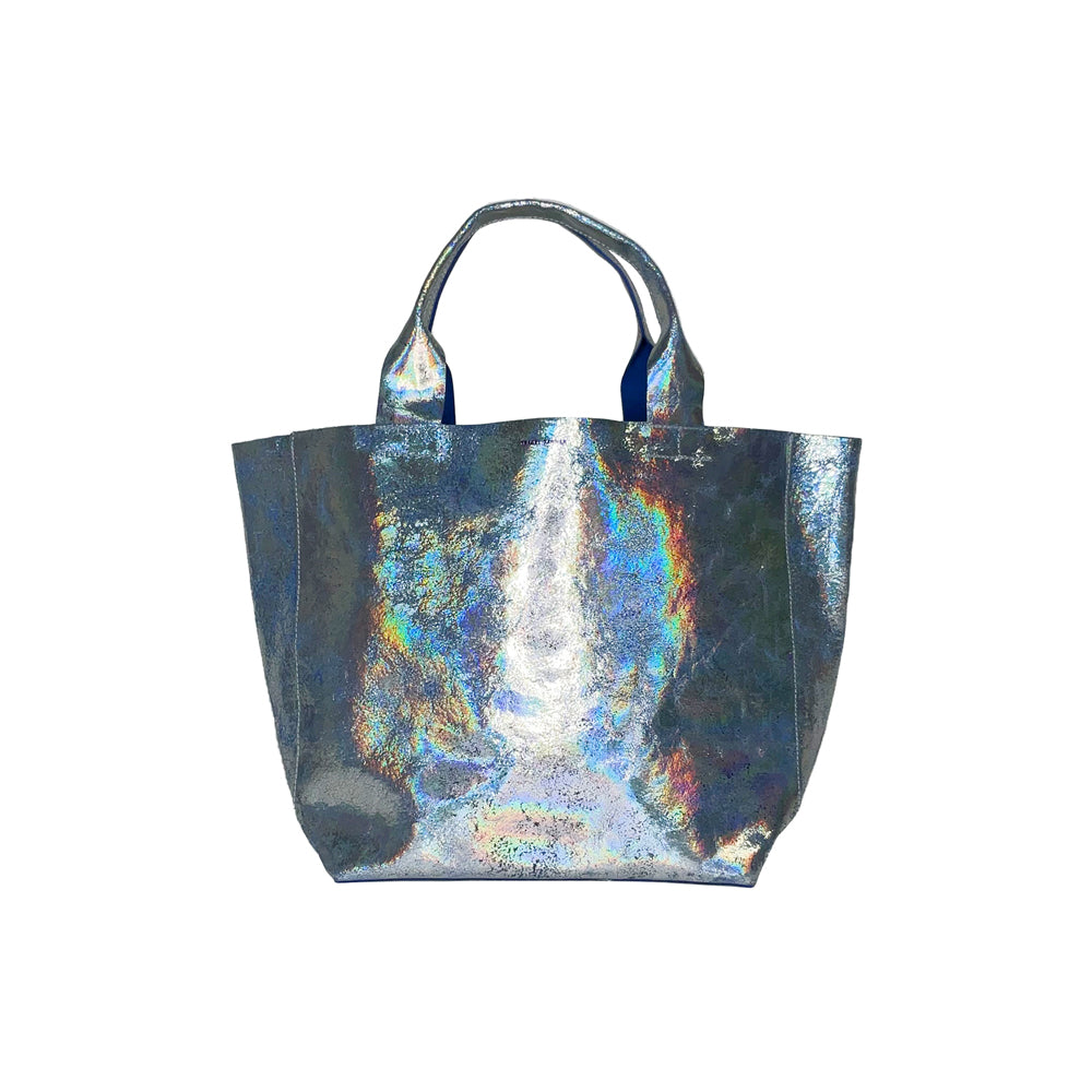 The Bride Metallic Color Block Tote Bag | David's Bridal