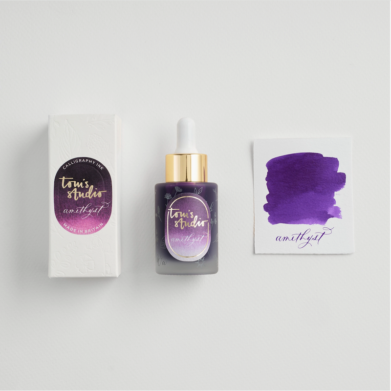 TOM'S STUDIO AMETHYST CALLIGRAPHY INK