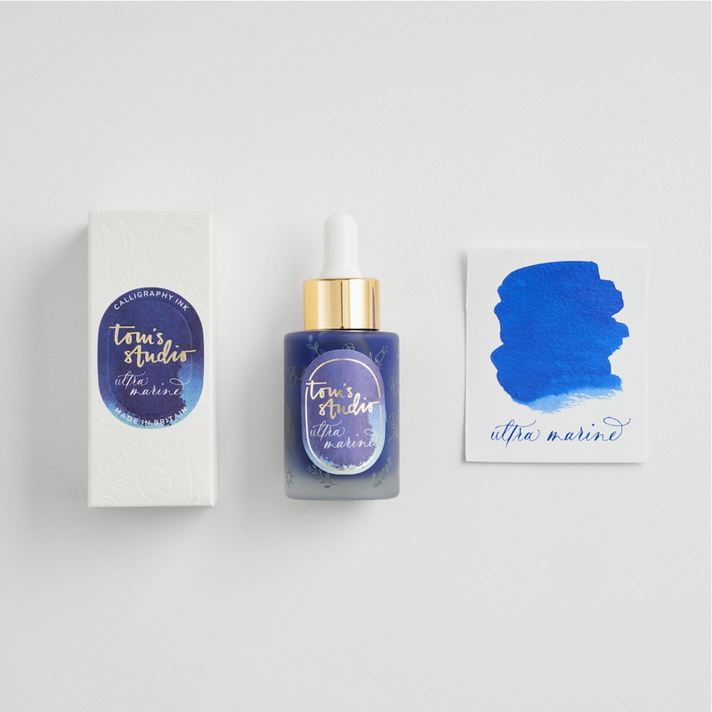 TOM'S STUDIO ULTRA MARINE CALLIGRAPHY INK
