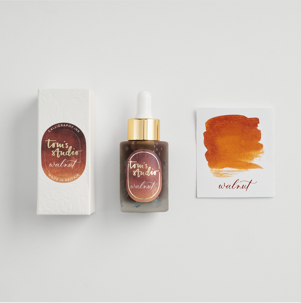 TOM'S STUDIO WALNUT CALLIGRAPHY INK