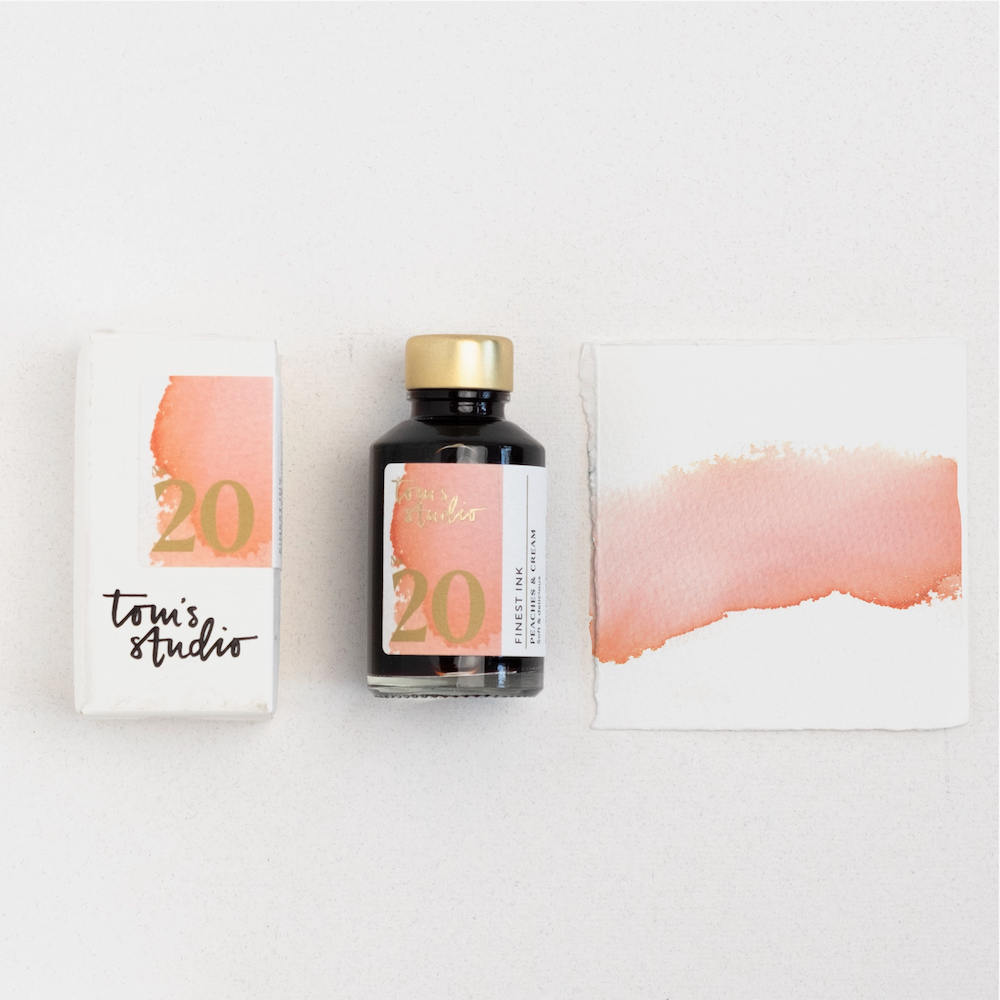 TOM'S STUDIO PEACHES AND CREAM FOUNTAIN PEN INK