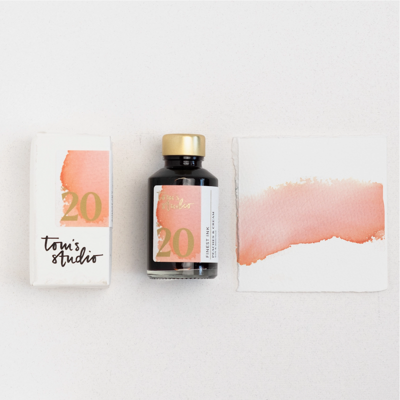 TOM'S STUDIO PEACHES AND CREAM FOUNTAIN PEN INK