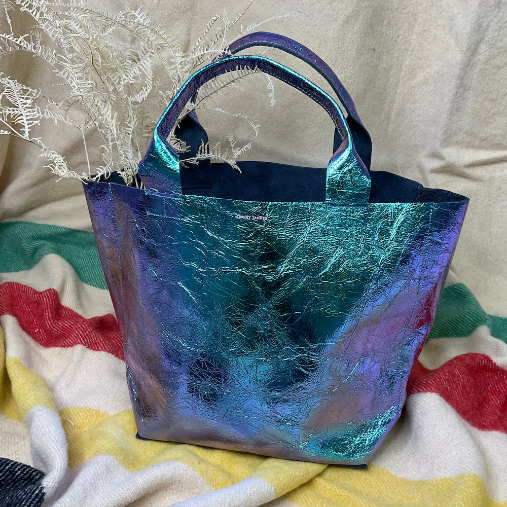 Iridescent bag hotsell