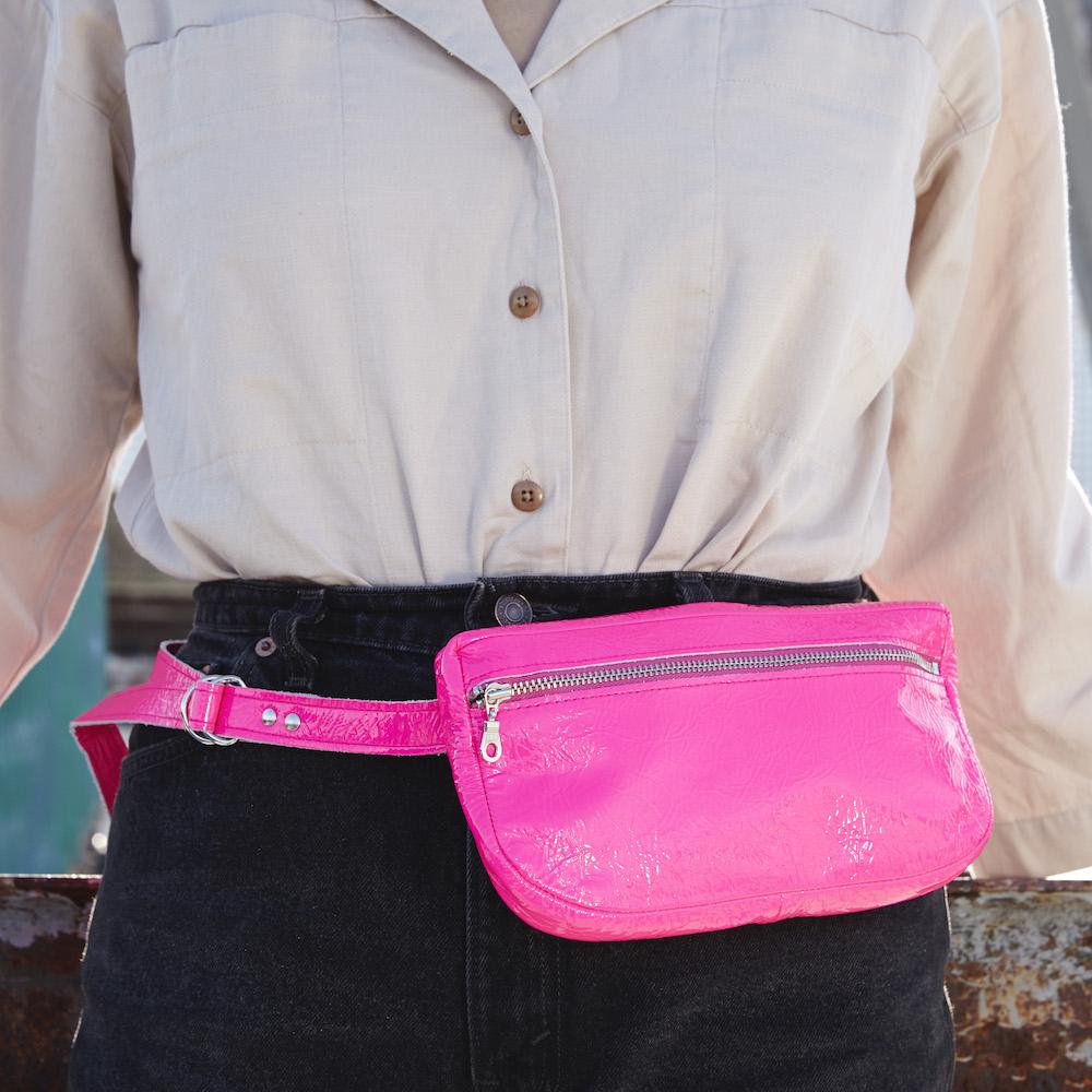 Pink discount bum bag