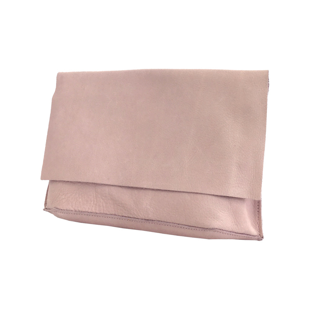 Nude pink online clutch