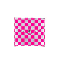 PINK AND SILVER CHECK