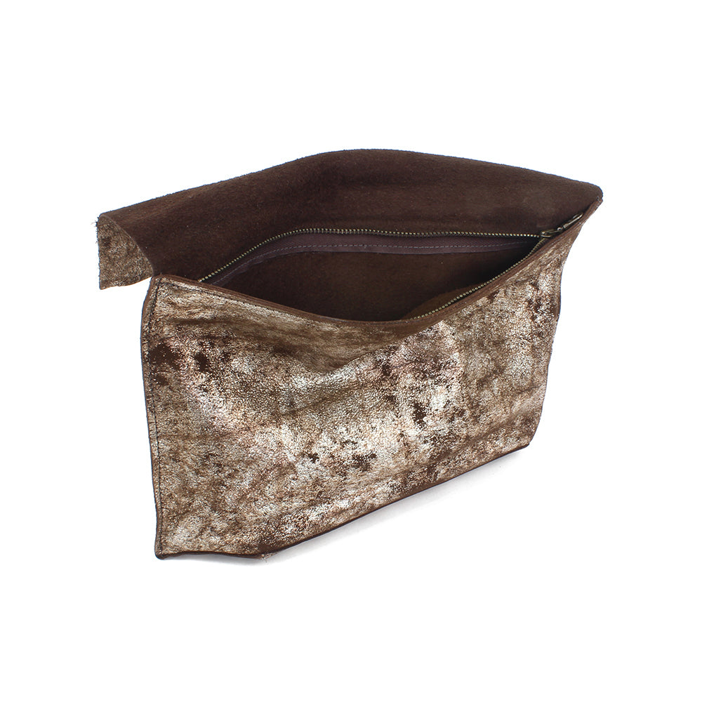 Leather clutch sale sale